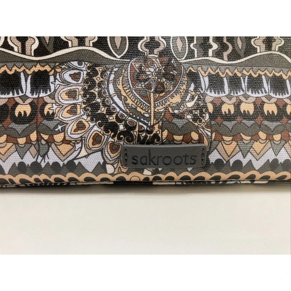 NWT Sakroots‎ Purse Crossbody Bag Desert Strip Peace Sign Style 109651